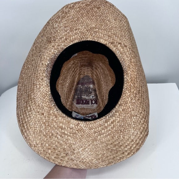 Rol President Vintage Straw Cowboy Hat - Picture 5 of 9